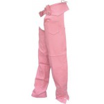 Женские розовые кожаные штаны чапсы Split Cowhide